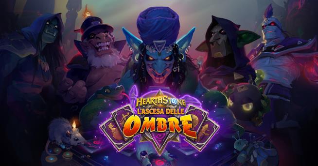 Hearthstone l'ascesa delle ombre Immagine promozionale de L'Ascesa delle Ombre, nuova espansione di Hearthstone