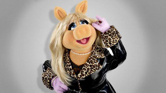 Miss Piggy de I Muppet Miss Piggy, star de I Muppet