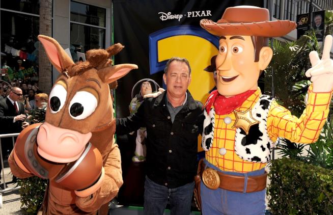 Tom Hanks torna a essere la voce di Woody in Toy Story 4 Tom Hanks a un evento promozionale per Toy Story