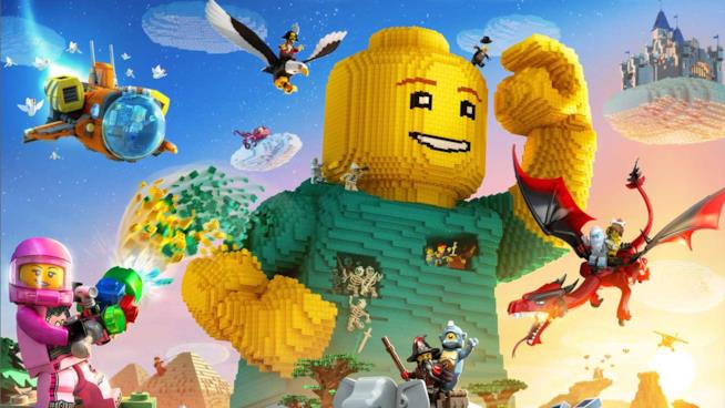 LEGO Worlds, data di uscita e trailer su PS4, Xbox One e PC La cover ufficiale di LEGO Worlds