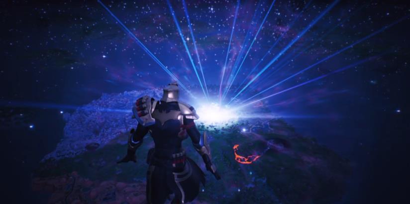La Stagione 10 di Fortnite si chiude con la distruzione dell'isola: in arrivo il Capitolo 2 Il momento della distruzione dell'isola di Fortnite in uno screen di gioco