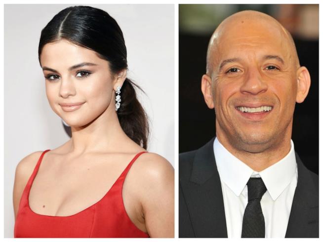 Vin Diesel ha cantato con Selena Gomez nel suo nuovo singolo Primo piano di Selena Gomez e Vin Diesel