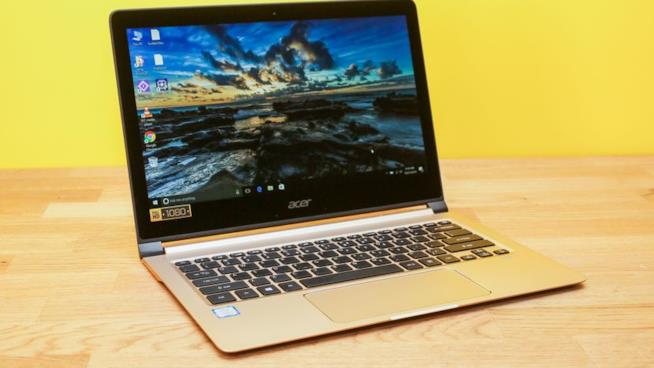 L'Acer Swift 7 è il PC portatile più sottile mai realizzato L'Acer Swift 7