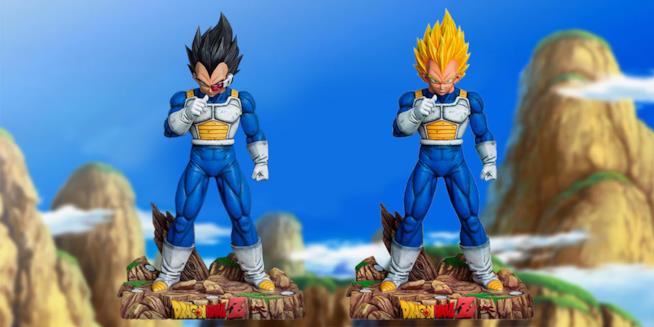 Dragon Ball una statua a grandezza naturale per Vegeta Vegeta statua