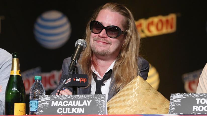 Macaulay Culkin farebbe un sequel di Mamma, ho perso l'aereo... in versione Rambo Macaulay Culkin in conferenza stampa