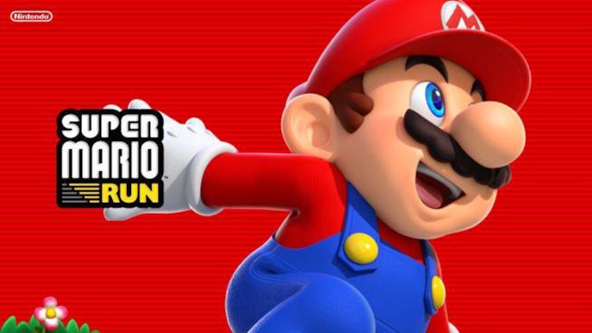 L'evento Caccia ai Goomba d'oro è disponibile in Super Mario Run Super Mario in azione sulla cover di Super Mario Run