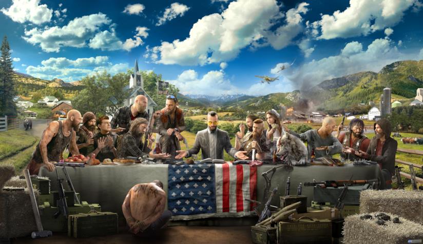 Far Cry 5, primo video gameplay dall'E3 2017 La copertina ufficiale di Far Cry 5