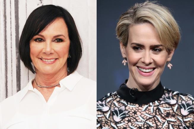 Sarah Paulson vorrebbe al suo fianco Marcia Clark alla consegna degli Emmy Marcia Clark accanto a Sarah Paulson