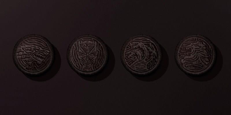 Gli Oreo abbracciano la serie HBO I quattro tipi di Oreo dedicati a Game of Thrones
